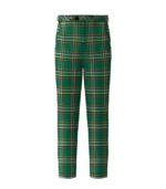 Handmade Irish Tartan Trouser Front