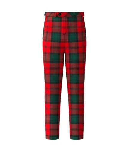 Handmade Kerr Tartan Trouser Front