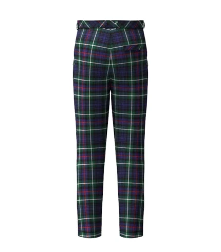 Handmade Mackenzie Tartan Trouser Back