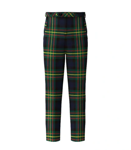 Handmade Maclaren Tartan Trouser Front