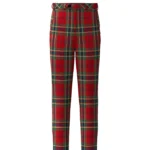 Handmade Maclean Tartan Trouser Front