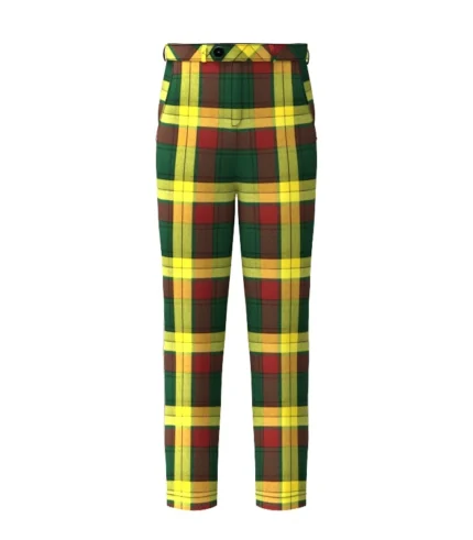 Handmade Macmillan Tartan Trouser Front