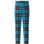 Handmade Ramsay Blue Tartan Trouser Front