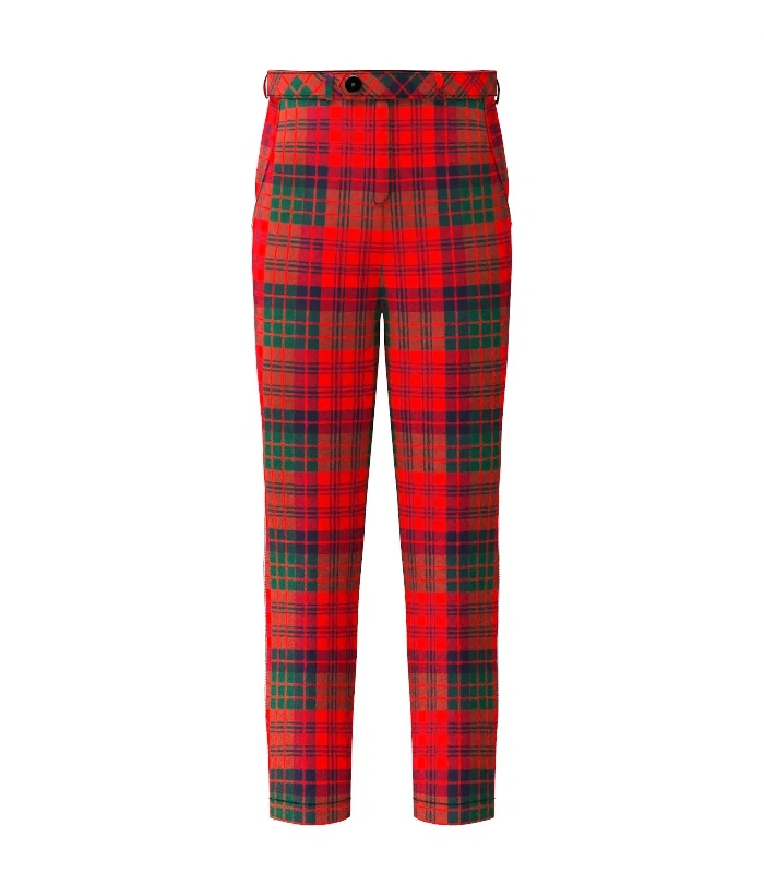 Ross Tartan Trouser Front Ross Tartan Trouser Front