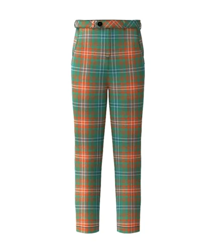 Handmade Wilson Tartan Trouser Front