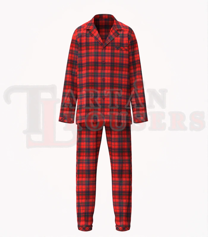 13_Robertson Tartan Pyjamas Front Robertson Tartan Pyjamas Front