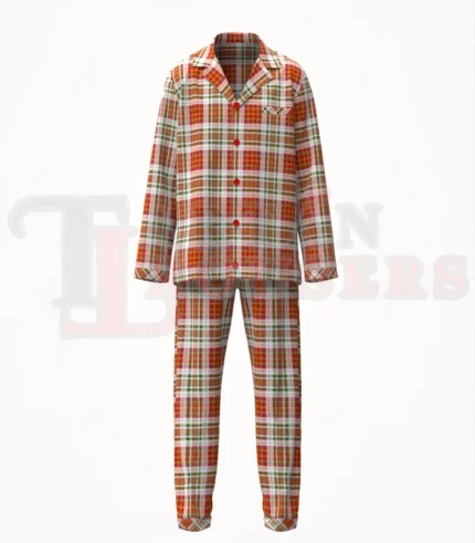 152_Mcallister tartan Pyjamas Front