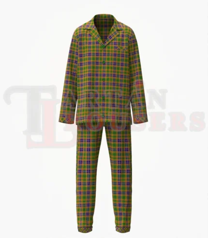 153_Stevenson tartan Pyjamas Front