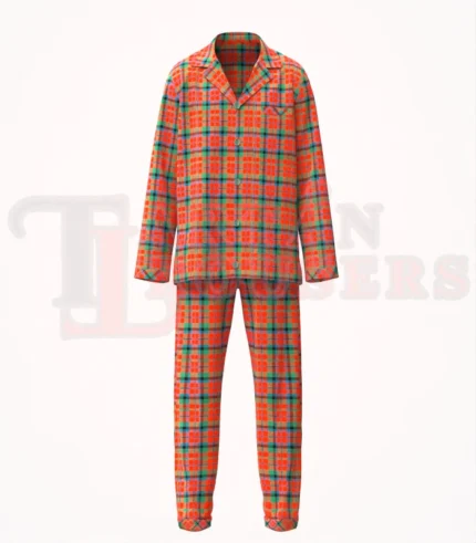 158_Macnaughton tartan Pyjamas Front