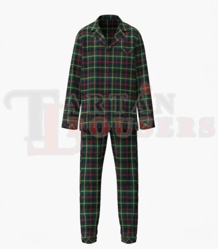 173_Malcolm tartan Pyjamas Front