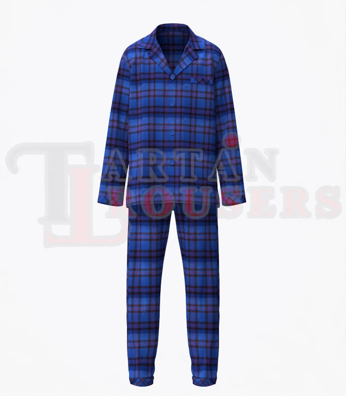 95_Elliot tartan Pyjamas Front Elliot tartan Pyjamas Front