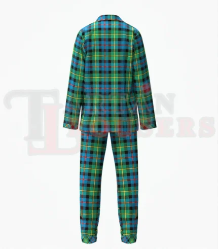 Baillie Tartan Pyjamas Set Back