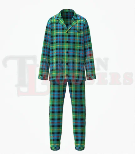 Baillie Tartan Pyjamas Set Front