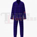 Blue Spirit Tartan Front