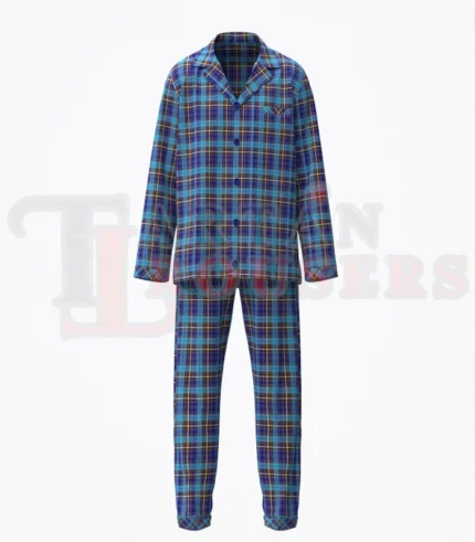 Buchanan Blue Tartan Front