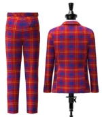 Butler Tartan Suit Back
