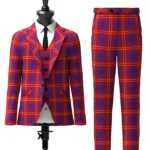 Butler Tartan Suit Front