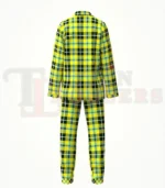 Cornish Tartan Pyjamas Set Back