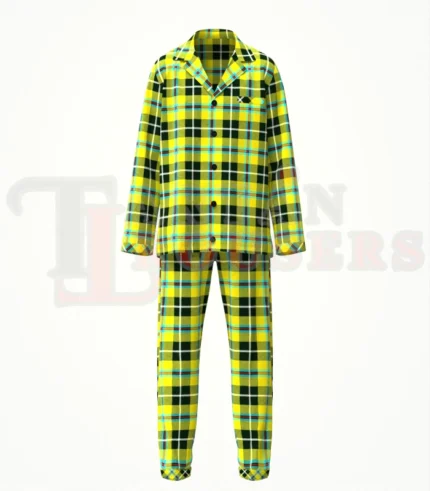 Cornish Tartan Pyjamas Set Front