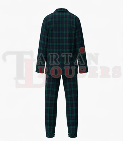 Douglas Tartan Pyjamas Set Back