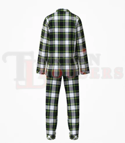 Dress Gordon Tartan Pyjamas Set Back