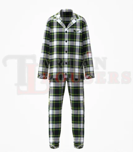 Dress Gordon Tartan Pyjamas Set Front