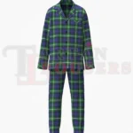 Forbes Tartan Pyjamas Set Front