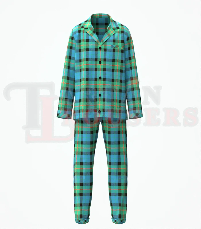 Gunn Tartan Suit Pyjamas Set Front Gunn Tartan Suit Pyjamas Set Front