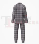 Harris Mist Tartan Back