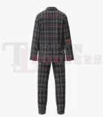 Hebridean Heather Tartan Pyjamas Set Back