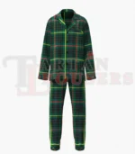Hunting Stewart Tartan Pyjamas Set Front