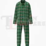 Irish Tartan Pyjamas Set Front