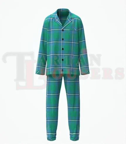 Irvine Tartan pyjamas Set Front