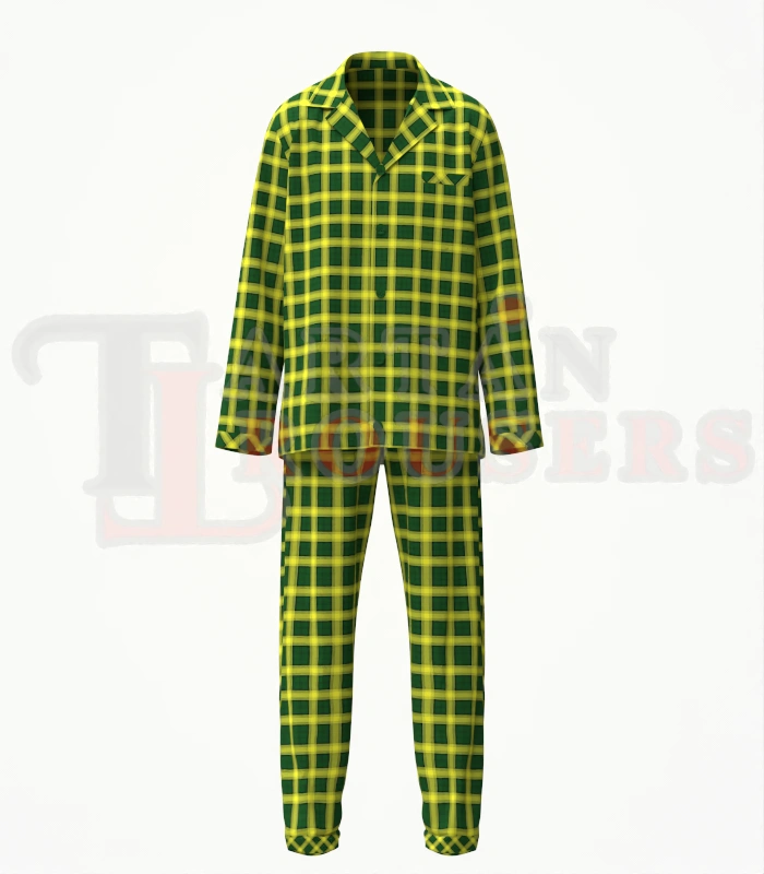 Jamaican National Tartan Front Jamaican National Tartan Front