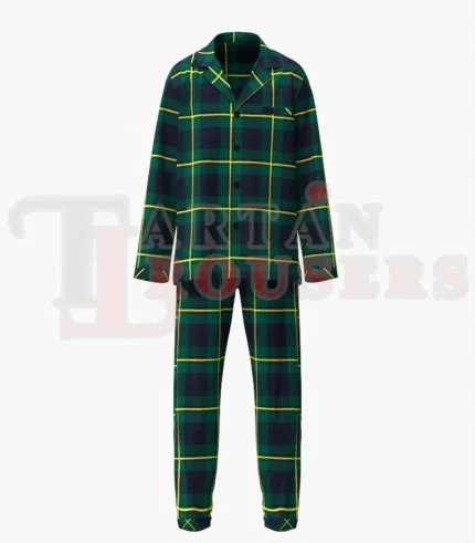 Johnstone Tartan Pyjamas Set Front