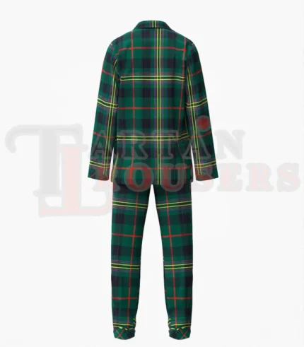 Kennedy Tartan Pyjamas Set Back