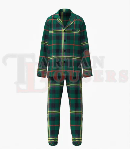 Kennedy Tartan Pyjamas Set Front