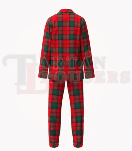 Kerr Tartan Pyjamas Set Back