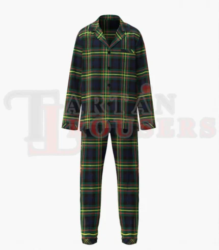 Maclaren Tartan Pyjamas Set Front