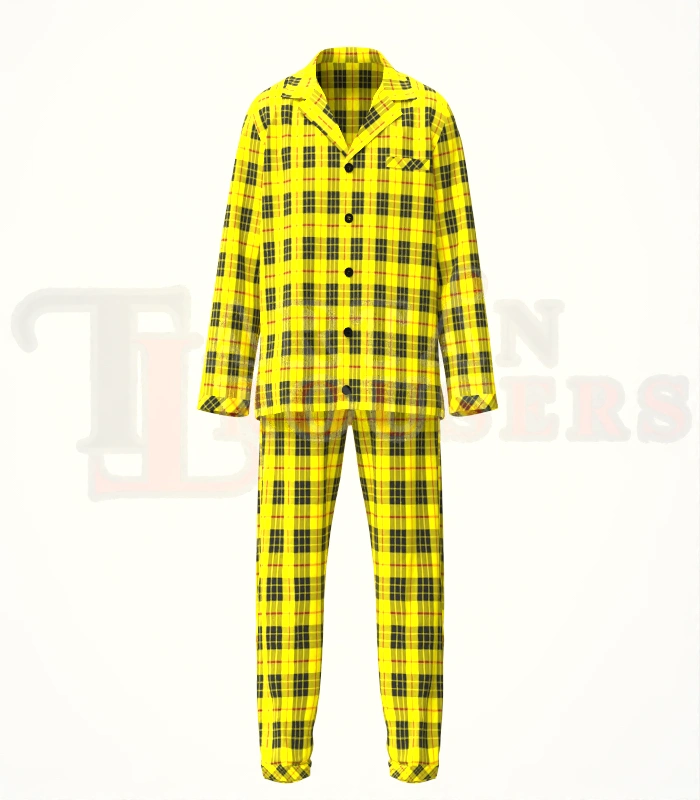 Macleod of Lewis Tartan Pyjamas Set Front Macleod of Lewis Tartan Pyjamas Set Front