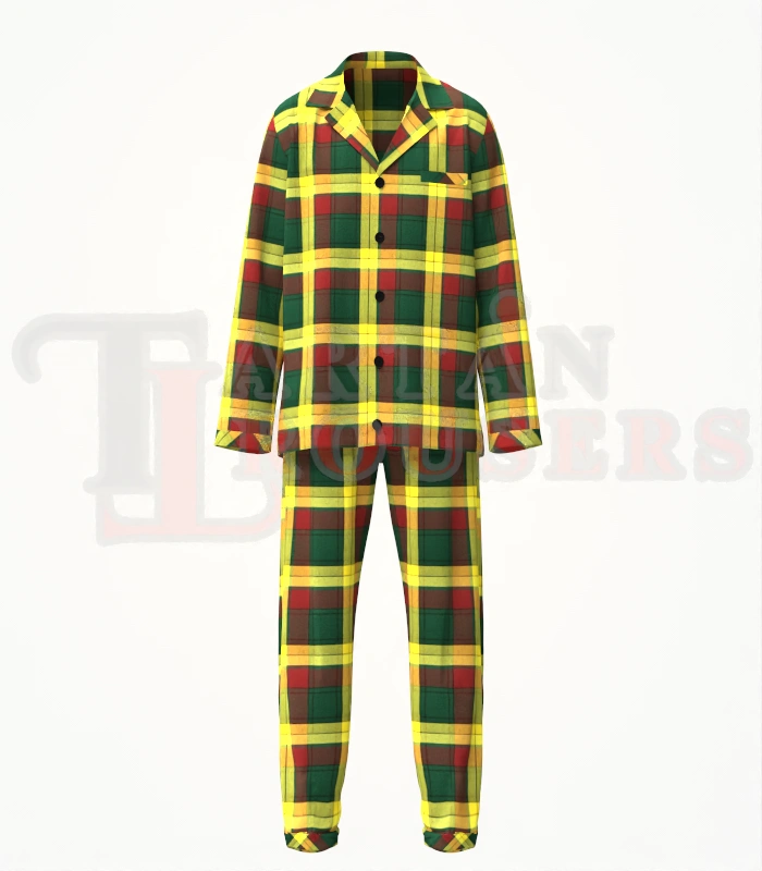 Macmillan Tartan Pyjamas Set Front Macmillan Tartan Pyjamas Set Front