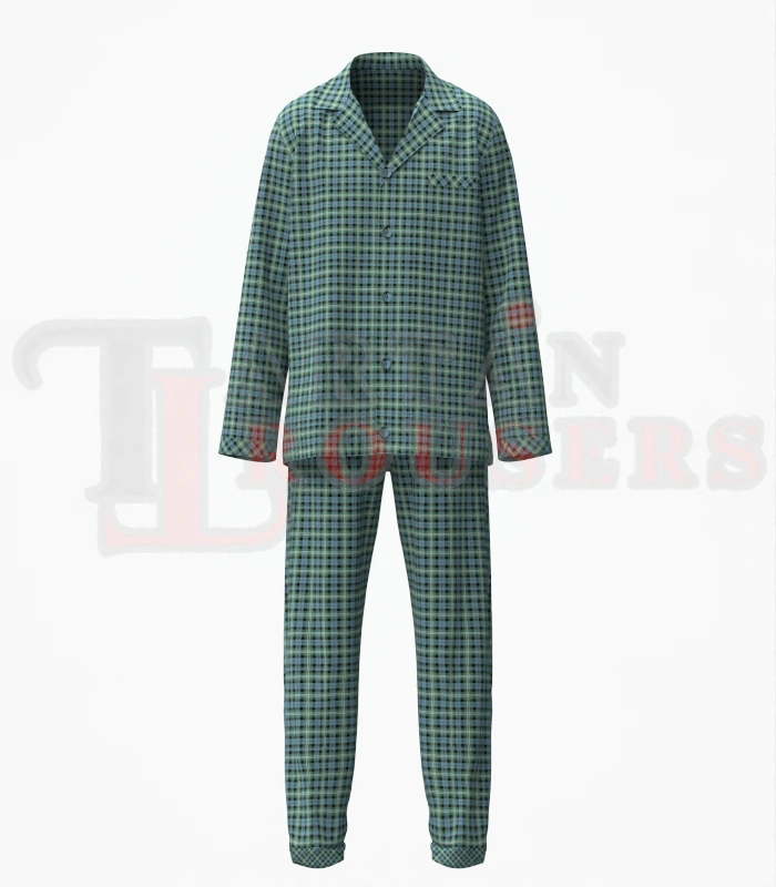 Melville Tartan Front Melville Tartan Pyjamas Set - Image 1