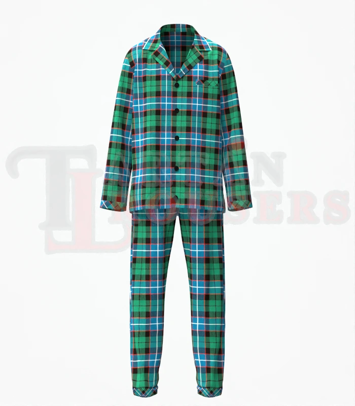 Mitchell Tartan Pyjamas Set Front Mitchell Tartan Pyjamas Set Front
