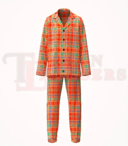 Munro Tartan Pyjamas Set Front