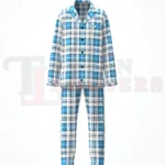 Napier Tartan Pyjamas Set Front