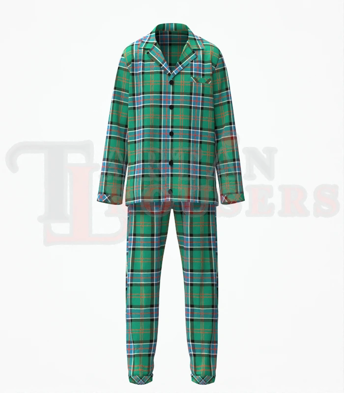 Sinclair Tartan Pyjamas Set Front Sinclair Tartan Pyjamas Set Front