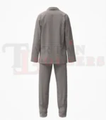 Stewart Grey Tartan Back