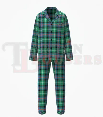Sutherland Tartan Pyjamas Set Front