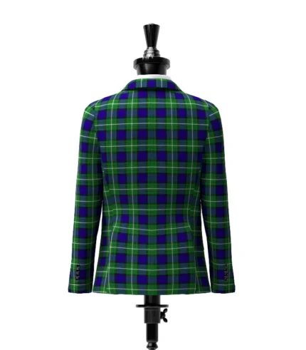 Alexander Tartan Jacket Back
