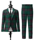 Armstrong Tartan Suit Front